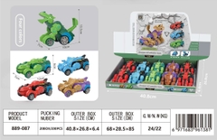 889-087  HỘP XE ĐỊA HÌNH TRỚN BIẾN HÌNH KHỦNG LONG 10C