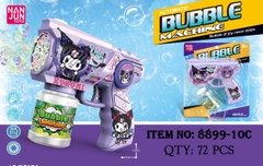 8899-10C  VỈ CÂY PHUN XÀ BÔNG PIN SANRIO 10 TIA