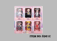 8961C  HỘP BABY KHỚP, MẮT THỦY TINH 6C ĐỦ MẪU