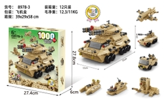 8978-3  HỘP LOGO RÁP XE TĂNG 6 IN 1 1000 MIẾNG