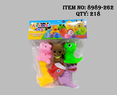 8989-262  TÚI CHÍT THÚ 6C ĐỦ MẪU (VOI, KHỦNG LONG)