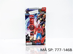 777-146B VĨ ĐỒNG HỒ PIN CHIẾU HÌNH + 1T SN NHỆN