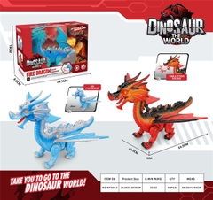 NF389-2  HỘP RỒNG PIN (XANH, ĐỎ)