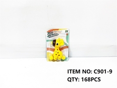 C901-9  VỈ THÚ HƯƠU MỀM BẮN BANH 5 TRÁI
