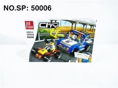 50006 HỘP LOGO RÁP XE CS, XE ĐỊA HÌNH 197 MIẾNG CITY GLOBAL(JIE STAR) 50005, 50007, 50008