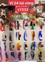 LY233 VỈ 24C VÒNG TAY NHỰA SILICON ĐÔI