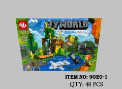 9020-1  HỘP LOGO RÁP MY WORLD 390 MIẾNG