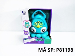 P81198  HỘP THỔI XÀ BÔNG PIN BẠCH TUỘC 1 BÌNH