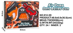 912-3D  HỘP CÂY THỤT BANH 2C + 12 TRÁI BANH + BIA LƯỚI