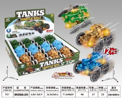 921  HỘP XE TĂNG TRỚN 12C ĐỦ MẪU