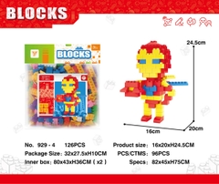 929-4  TÚI RÁP NGƯỜI SẮT 126 MIẾNG