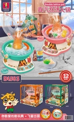 DL583  HỘP BẾP NỒI LẨU CÙ LAO PIN HƠI NƯỚC