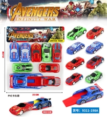 9311-198A  TÚI XE TRỚN AVENGER 8C ĐỦ MẪU + BỆ PHÓNG