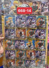 668-14 VỈ LOGO RÁP DIỆT QUỶ 20 TÚI