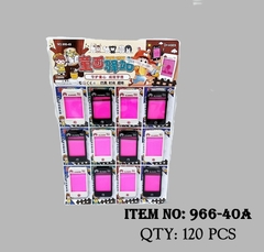 966-40A  VỈ BẢNG XÓA MINI HÌNH ĐIỆN THOẠI 12C