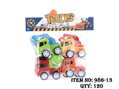 986-13  TÚI XE CÔNG TRÌNH TRỚN 4C ĐỦ MẪU (CÀO, CẨU, BEN, TRỘN)