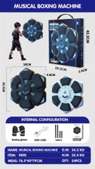 989E  HỘP ĐẤM BỐC BOXING PIN + SẠC USB