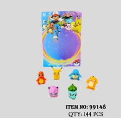 99148  VỈ 6C MÔ HÌNH NHÂN VẬT POKEMON