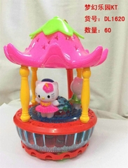 DL1620  ĐÌNH MÈO KITTY (LỒNG ĐÈN)