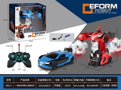 992-3  HỘP XE HƠI ĐIỀU KHIỂN CÓ SẠC, BIẾN HÌNH ROBO 2 IN 1