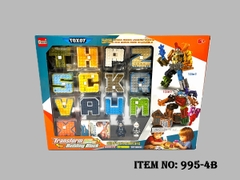 995-4B  HỘP RÁP ROBO BIẾN HÌNH CHỮ CÁI