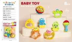 997-013C  TÚI LẮC 8 MÓN (PVC)