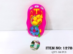 127B  LƯỚI THAU TẮM + 6C CHÍT VỊT + VỢT + PHAO