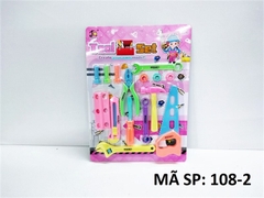 108-2  VỈ KỀM BÚA CƯA, MỎ LẾCH, TUA VÍT  Tool Set