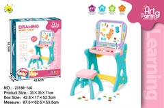 23188-16C  HỘP BÀN BẢNG XÓA + CHỮ SỐ + VIẾT MÀU + GHẾ