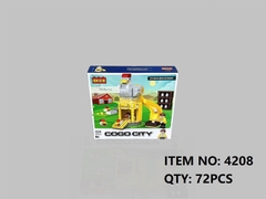 4208  HỘP LOGO RÁP NÔNG TRẠI GÀ 257 MIẾNG COGO
