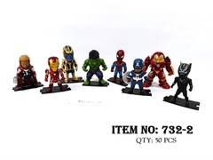 732-2  TÚI MÔ HÌNH NHÂN VẬT SIÊU NHÂN AVENGER 8C LỚN