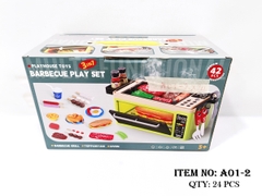 A01-2  HỘP BẾP LÒ NƯỚNG PIN ĐA NĂNG XIÊN QUE, THỊT BÒ, GÀ, BÁNH MÌ 42 MIẾNG