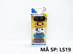 LS19  HỘP XE HƠI SẮT TRỚN 5C ĐỦ MẪU