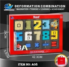 A08  HỘP RÁP ROBO BIẾN HÌNH SỐ HỌC