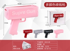 2023-2D  HỘP CÂY BẮN TIỀN GIẤY PIN SUPER GUN