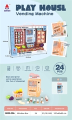 6858-20A  HỘP BẾP MÁY BÁN NƯỚC NGỌT, GIỎ TRÁI CÂY, TIỀN XU