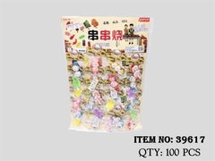 39617  TÚI VỈ 24 TÚI SQUISHY MOCHI XIÊN QUE