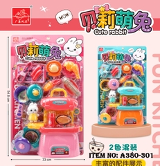 A380-301  VỈ KỆ BẾP THỎ, CHẢO, NỒI, ĐÙI GÀ