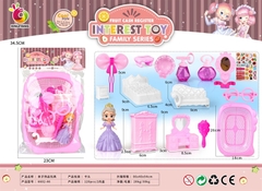 6602-46  TÚI RỔ NỘI THẤT, TRANG ĐIỂM GƯƠNG, LƯỢC, 1C BABY KHUÔN (PVC)