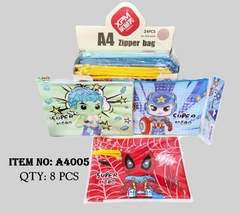 A4005F  TÚI KHÓA KÉO ĐỰNG TÀI LIỆU KHỔ A4 AVENGER ĐỦ MẪU