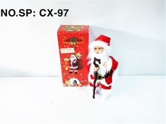 CX-97  HỘP NOEL PIN ĐỦ MẪU (THỔI KÈN, KÉO ĐÀN VIOLIN, CẦM GẬY)