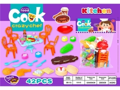 88-1A  TÚI BẾP ĐIỆN TỪ + 4 GHẾ + 2C ĐÙI GÀ + XỬNG HẤP BÁNH BAO + THỨC ĂN