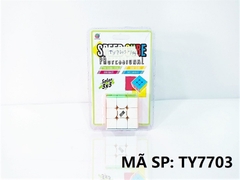 TY7703  VỈ ÉP RUBIC 1C 3 HÀNG 3x3x3   Speed Cube