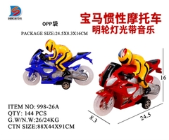 998-26A  TÚI XE MOTO CÓ NGƯỜI TRỚN BÁNH TRONG