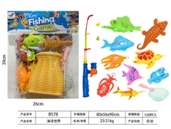 B578  TÚI CÂU CÁ 1 CẦN 8C + 1C VỢT + 1C GIỎ TREO