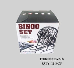 B75-6  HỘP QUAY SỐ LÔ TÔ 75 SỐ