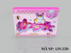 135-33D  HỘP PHẤN TRANG ĐIỂM THỎ VƯƠNG MIỆN