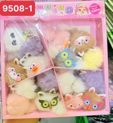 9508-1 LỐC MÓC KHÓA LÔNG MÈO 16 CÁI
