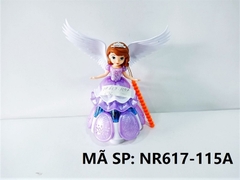 NR617-115A  BABY CÔNG CHÚA CÁNH THĂNG BẰNG TÍM (LỒNG ĐÈN)