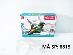 8815  HỘP MÁY BAY CHỞ MÁY BAY PIN NHẠC ĐÈN, BÁNH RĂNG   Lucency Gear Plane